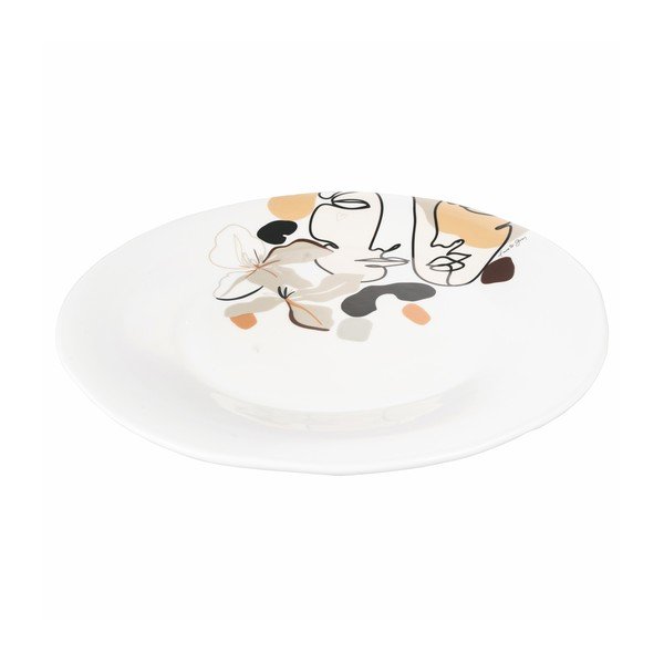 Face to Grey kerámia szervírozó tányér, ø 35 cm - VDE Tivoli 1996-image-1