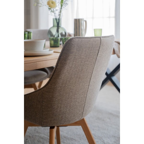 Bézs étkezőszék szett 2 db-os Alison – Rowico-image-3