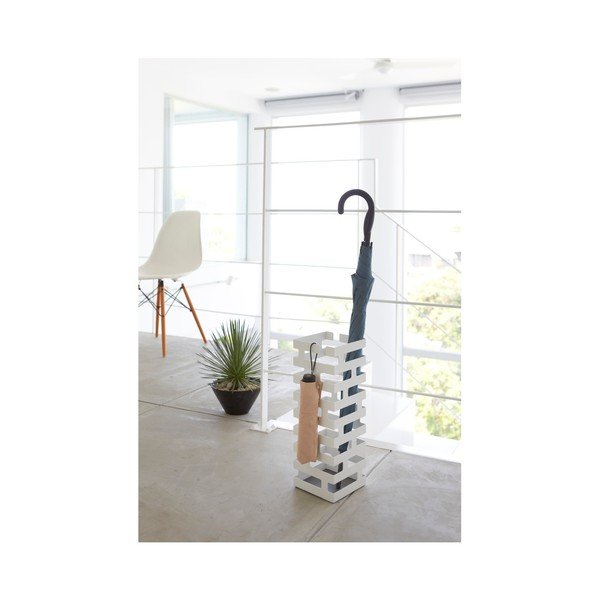 Brick fehér esernyőtartó - YAMAZAKI-image-2