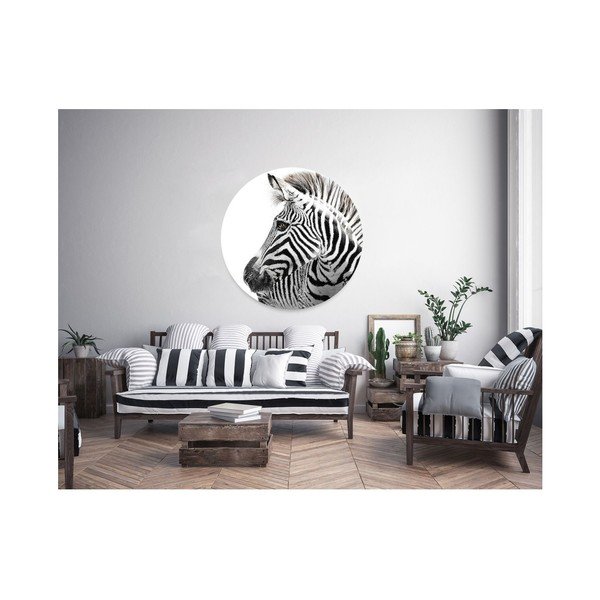 Ring Zebra fali dekoráció, ø 70 cm - Styler-image-1