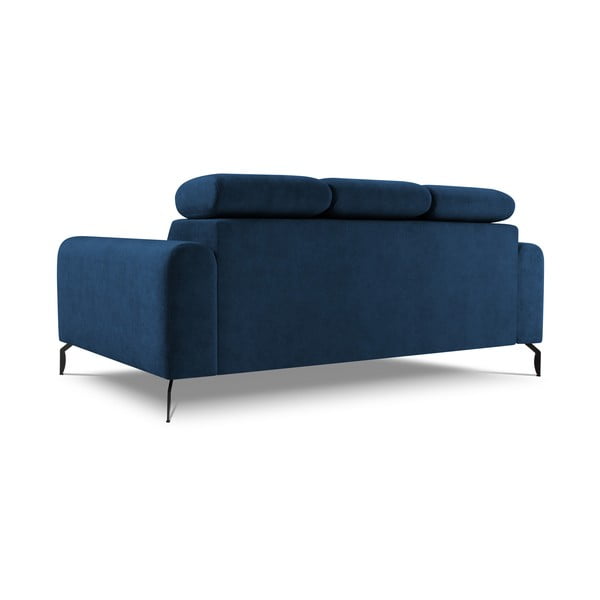 Nico kék fekvő kanapé bársonyhuzattal - Milo Casa-image-4