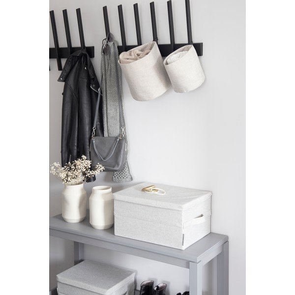 Textil tárolókosár ø 17x17 cm Soft Storage – Bigso Box of Sweden-image-2