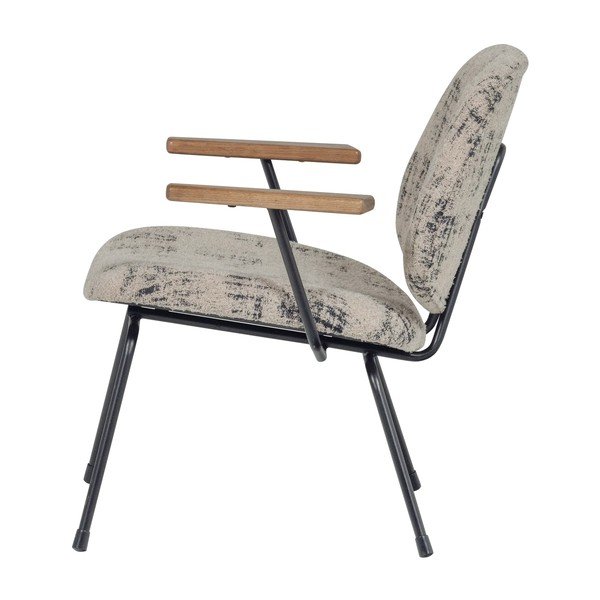 Bézs zsenília fotel Aure – WOOOD-image-3