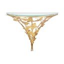 Aranyszínű éjjeliszekrény Butterfly – Mauro Ferretti