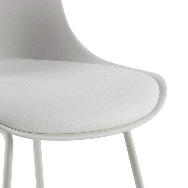 Fehér bárszék (ülésmagasság 76 cm) Tina – Actona-image-4