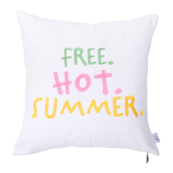 Free Hot Summer krémszínű párnahuzat, 41 x 41 cm - Apolena