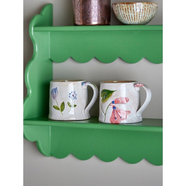 Krémszínű kerámia bögre szett 2 db-os 430 ml Camilla – Bloomingville-image-1