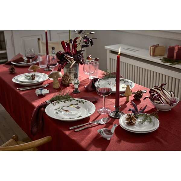 Fehér porcelán tányér karácsonyi mintával ø 27 cm Hammershøi Christmas – Kähler Design-image-4