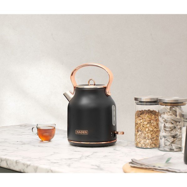 Fekete vízforraló 1,7 l Heritage – Haden-image-3