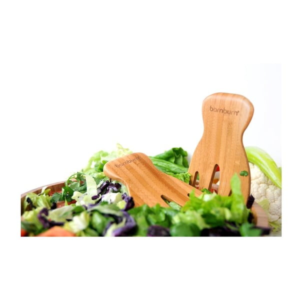 Bambusz salátaszedő szett - Bambum Cavaletta-image-2