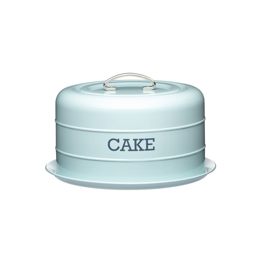 Nostalgia kék tortatartó fémdoboz, ⌀ 28,5 cm - Kitchen Craft