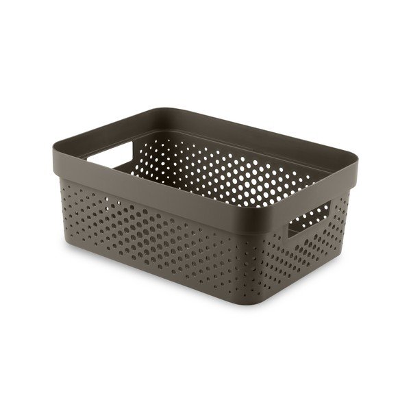 Műanyag tárolókosár 36x27x14 cm Infinity Dots – Curver