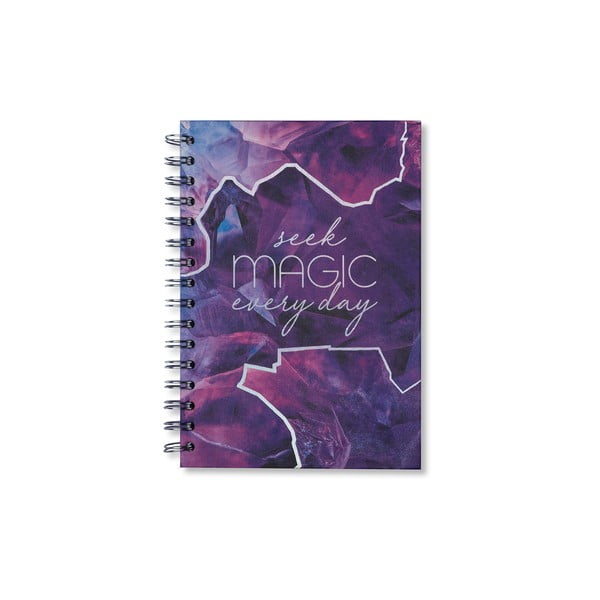 Magic lila jegyzetfüzet, 120 lap - Tri-Coastal Design