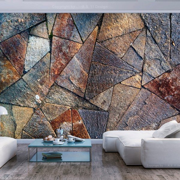 Colourful Pavement Tiles nagyméretű tapéta, 400 x 280 cm - Artgeist-image-1