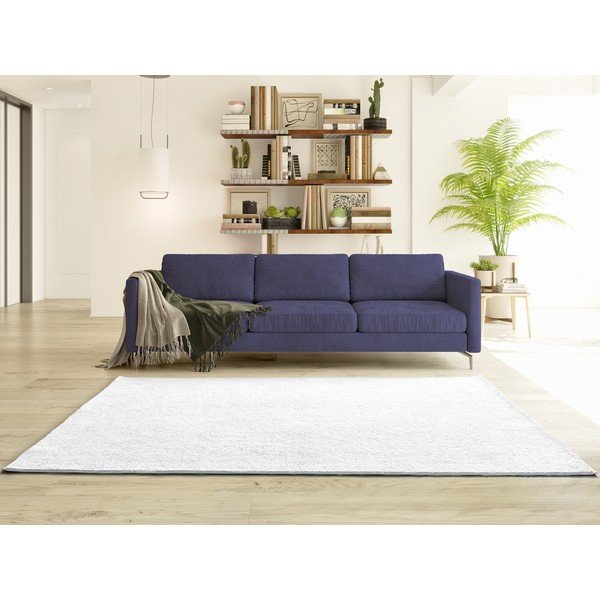 Krémszínű mikroszálas szőnyeg 160x220 cm Coraline Liso – Universal-image-2
