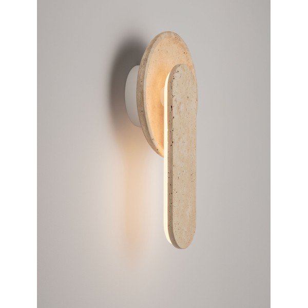 Bézs kő LED fali lámpa Mavis – Nova Luce-image-4