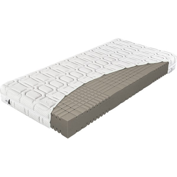 Közepes keménységű kétoldalas hab matrac 120x200 cm Nightfly Magic - Materasso-image-2