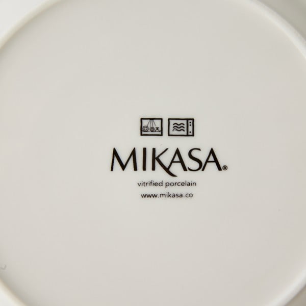 Ridget fehér porcelán tányér, ø 22 cm - Mikasa-image-3
