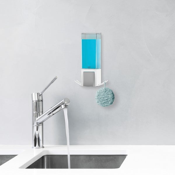 Fehér fali szappanadagoló 500 ml – Compactor-image-1