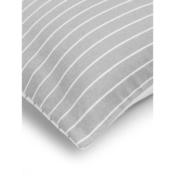 Talin szürke flanel egyszemélyes ágyneműhuzat, 155 x 200 cm - Westwing Collection-image-4