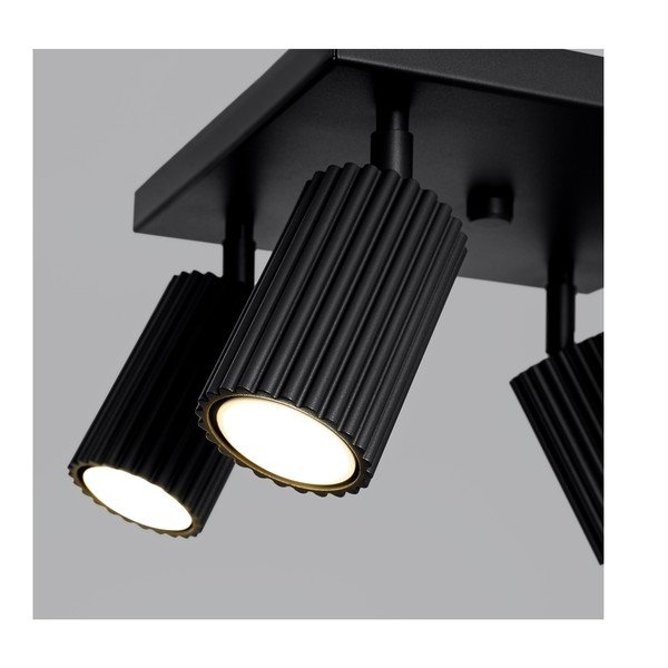 Fekete fém spotlámpa ø 6,5 cm Gleam – Sollux-image-3