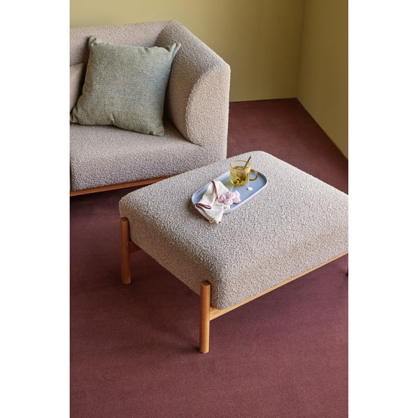 Szürke puff Moment – Hübsch-image-1