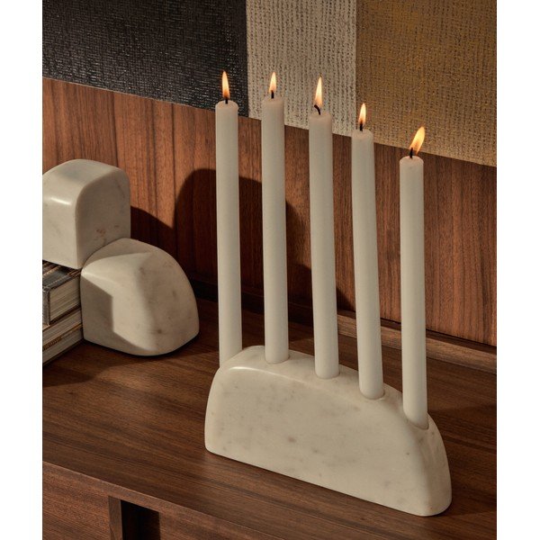 Kő gyertyatartó Signe – Kave Home-image-1