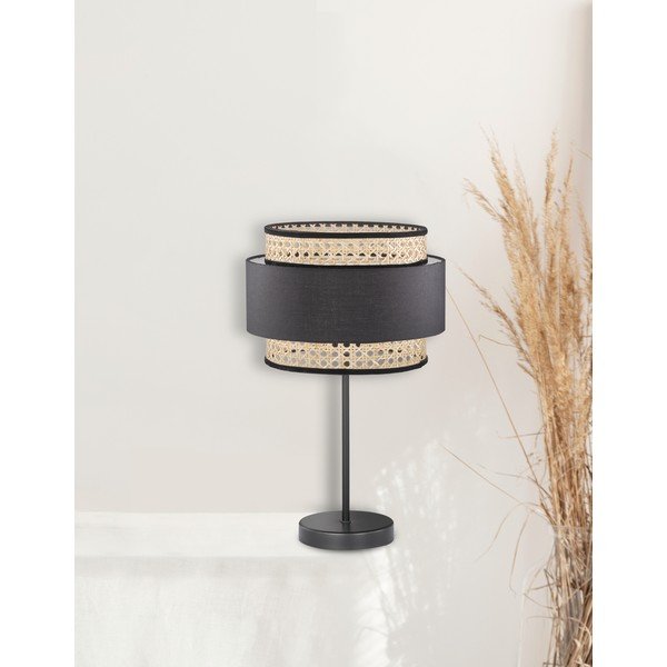 Tape fekete-bézs asztali lámpa - Fischer & Honsel-image-2