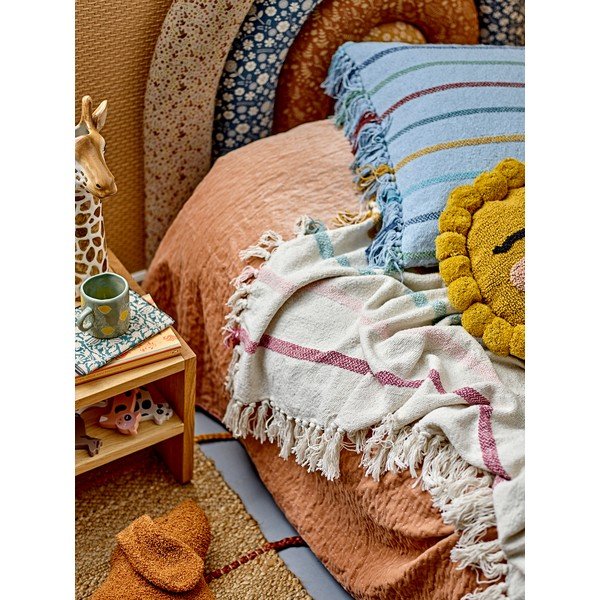 Krémszínű gyerek takaró 130x160 cm Frey – Bloomingville Mini-image-1