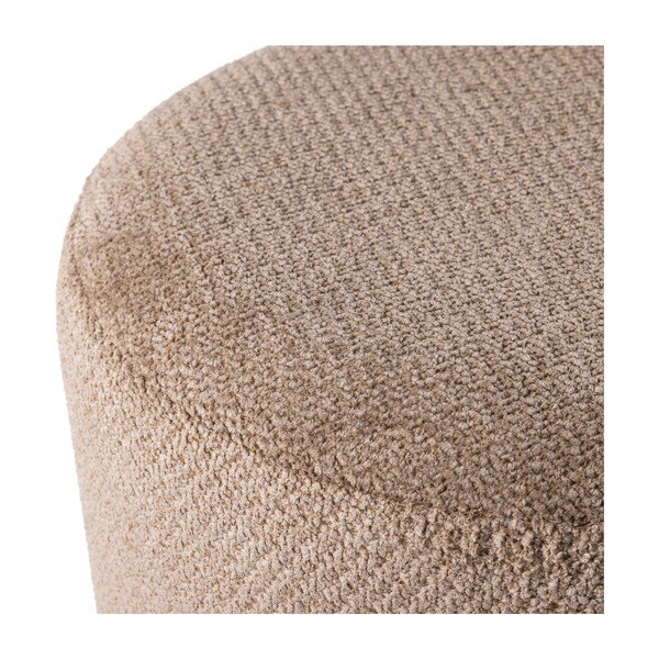 Világosbarna buklé puff Islen – WOOOD-image-3