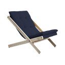 Boogie Raw/Navy sötétkék összecsukható fotel - Karup Design