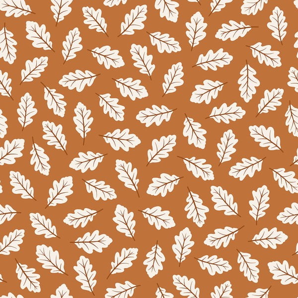 Gyerek tapéta 10 m x 50 cm Oak Leaves – Lilipinso