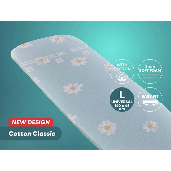 Vasalódeszka huzat 140x45 cm Cotton Classic L/Universal – LEIFHEIT-image-4