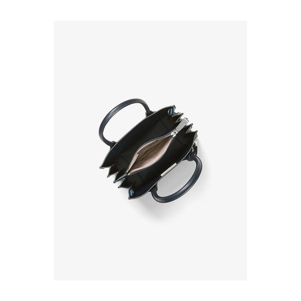 Messenger kékeszöld bőr kézitáska - Michael Kors-image-2