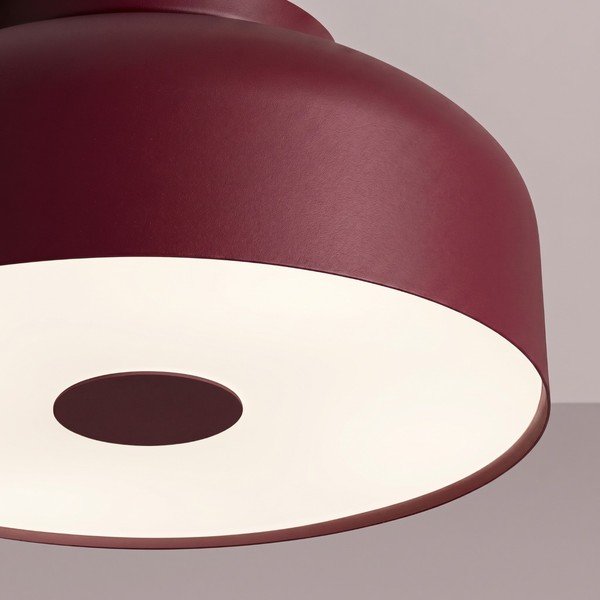 Borvörös acél mennyezeti lámpa ø 30 cm Omiq – Sollux-image-4