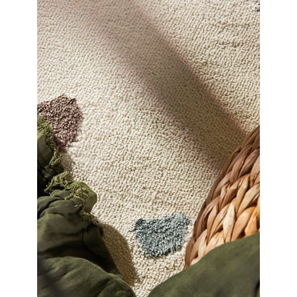 Krémszínű gyerek szőnyeg ø160 cm Funny Dots – Hanse Home-image-3