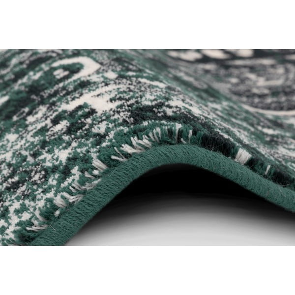 Petróleumkék gyapjú szőnyeg 160x240 cm Eve – Agnella-image-2