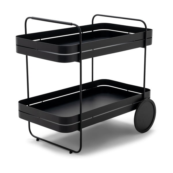 Fém gurulós zsúrkocsi 74x42 cm Gin & Trolley – Spinder Design