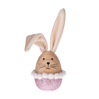Bunny rózsaszín-bézs fa húsvéti dekoráció - Dakls