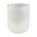 Krémszínű üveg fogkefetartó pohár Opal – Mette Ditmer Denmark