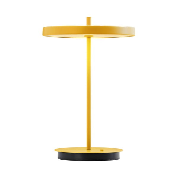 Sárga fém LED asztali lámpa fém búrával (magasság 31 cm) Asteria Move – UMAGE-image-4