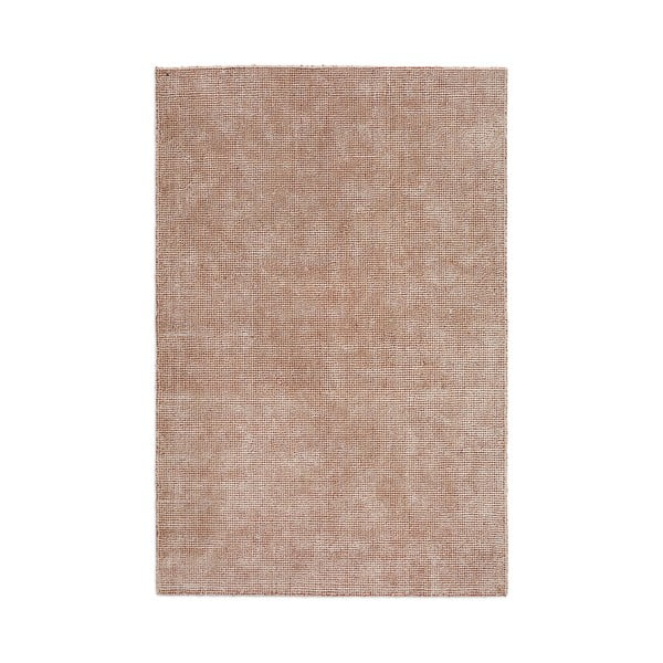 Terrakotta színű kézi szövésű viszkóz szőnyeg 160x230 cm Elvan – Kave Home