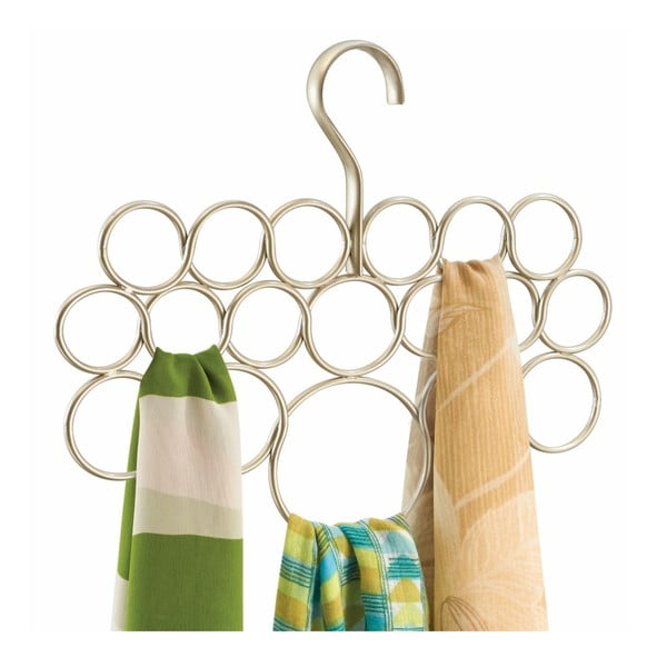 Axis aranyszínű fém sáltartó vállfa, hosszúság 29 cm - InterDesign-image-2