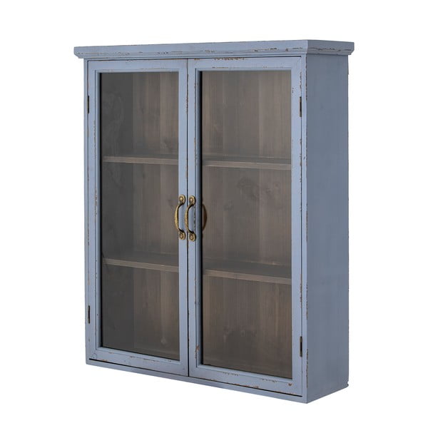 Kék jegenyefenyő függő tálalószekrény 81x91 cm Hazem – Bloomingville-image-2