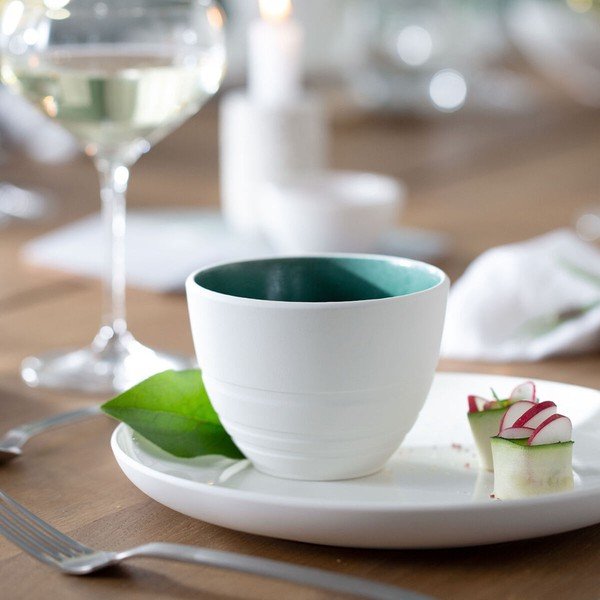 Leaf fehér-zöld porcelán csésze, 450 ml - Villeroy & Boch-image-1