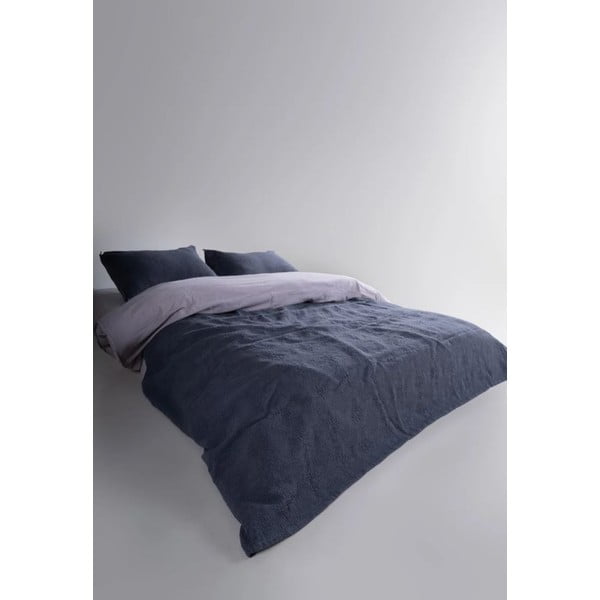 Sötétszürke jacquard ágytakaró és párnahuzat szett 240x260 cm Jacquard – Mila Home Luxury-image-4