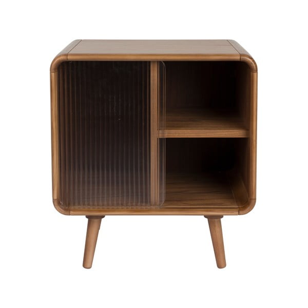 Tömörfa tárolóasztal 40x50 cm Rise – Zuiver