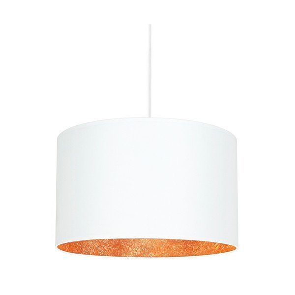 Mika kétágú réz-fehér függőlámpa, ⌀ 40 cm - Sotto Luce-image-1