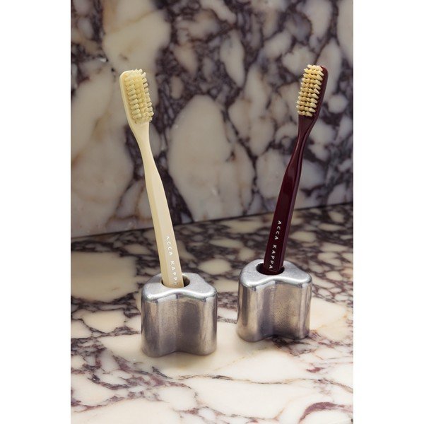 Ezüstszínű fém fogkefetartó Mis – noo.ma-image-2