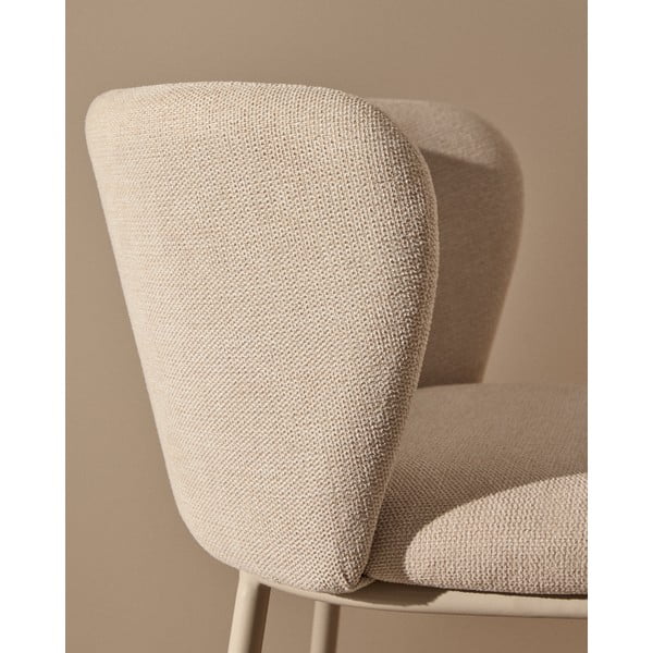Bézs bárszék (ülésmagasság 75 cm) Ciselia – Kave Home-image-2